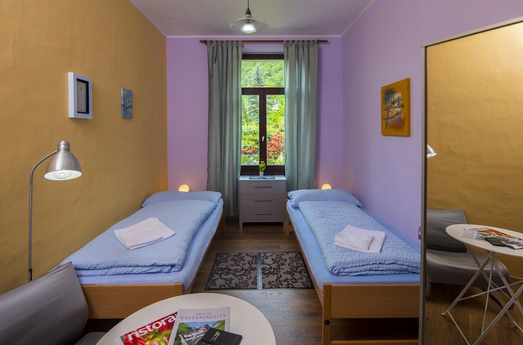 Hotel Unione Gordevio Habitación foto